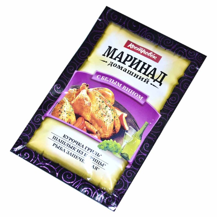 Маринад Костровок С белым вином 80гр м/у