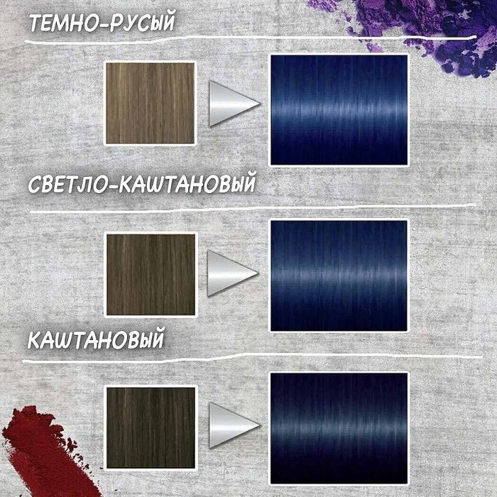 Краска для волос Got2b M67 Сапфировый синий 142,5мл к/у*