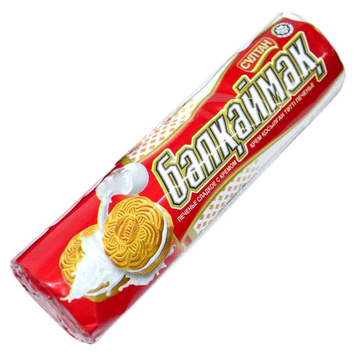 Печенье Султан Балкаймак с кремом 80гр м/у