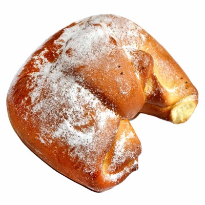 Булочка с карамелью 85гр 1шт