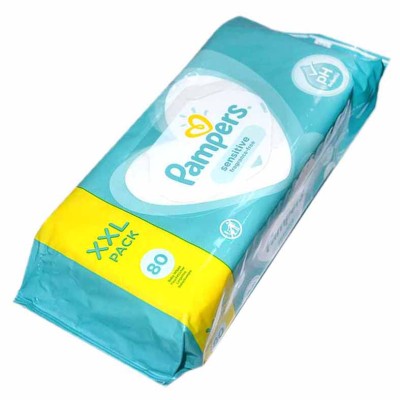 Салфетки влажные Pampers Детские Sensitive 80шт м/у