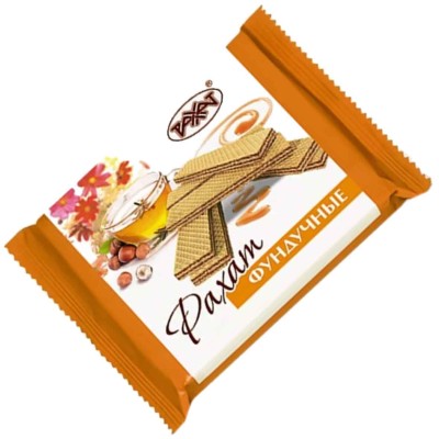 Вафли Рахат Фундучные 100гр м/у