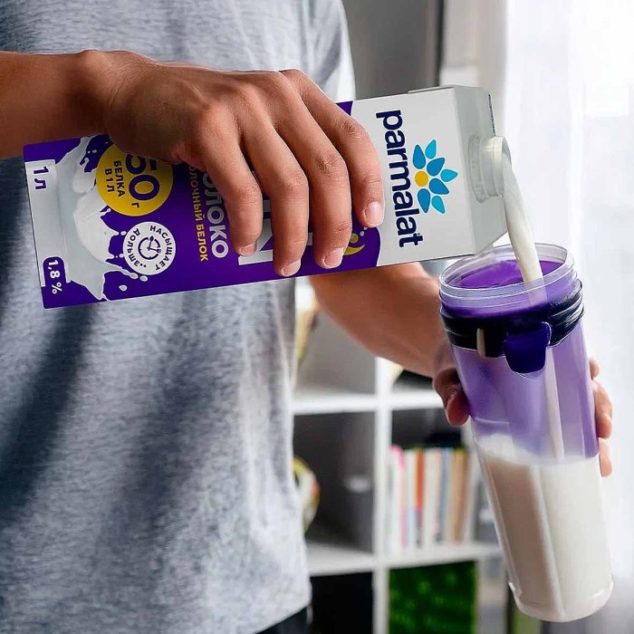 Молоко Parmalat Protein безлактозное 1,8% 1л т/п