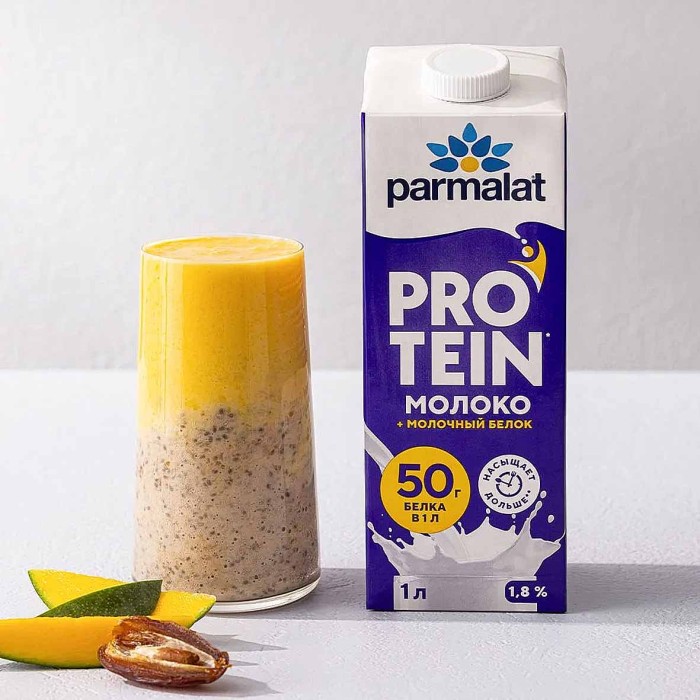 Молоко Parmalat Protein безлактозное 1,8% 1л т/п