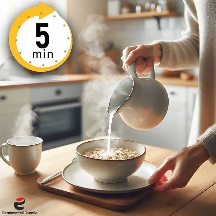 Каша мультизлаковая Relish 5 злаков с молоком 35 гр м/у