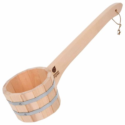Ковш-черпак Банные штучки бондарный с горизонтальной ручкой 600мл