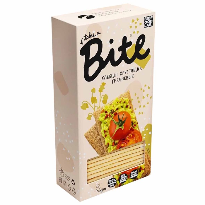 Хлебцы Take a Bite гречневые 150гр к/у
