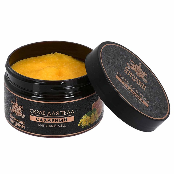 Скраб для тела Банные штучки Липовый мед 250мл пэт