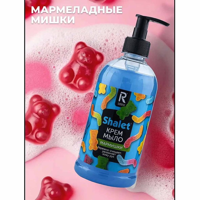Мыло жидкое Shalet Мармишки 500мл пжт