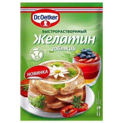 Желатин Dr.Oetker говяжий 20гр м/у