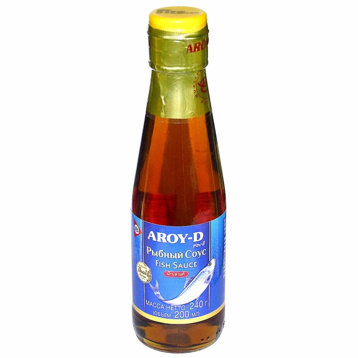 Соус Aroy-D рыбный 200мл ст/б