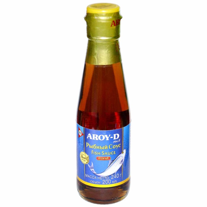 Соус Aroy-D рыбный 200мл ст/б