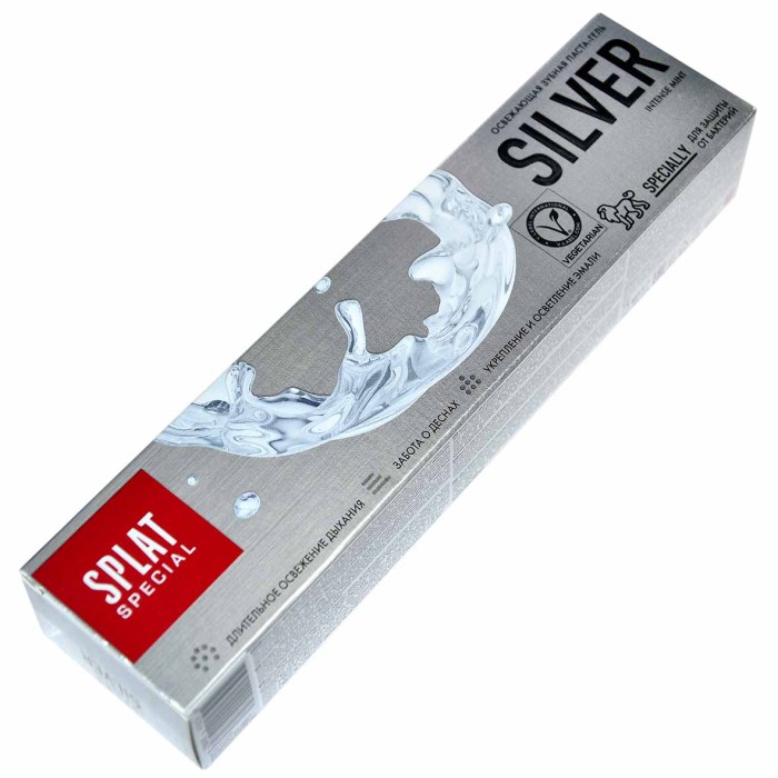 Паста зубная Splat Сильвер 75мл к/у