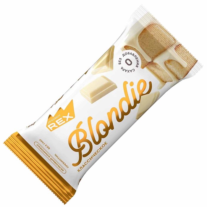 Пирожное протеиновое Proteinrex Blondie классическое 50гр м/у