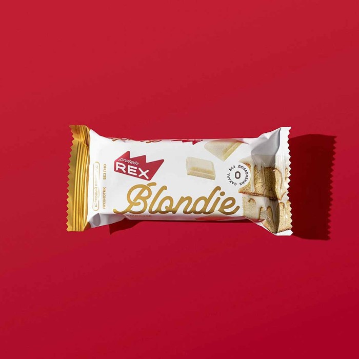 Пирожное протеиновое Proteinrex Blondie классическое 50гр м/у