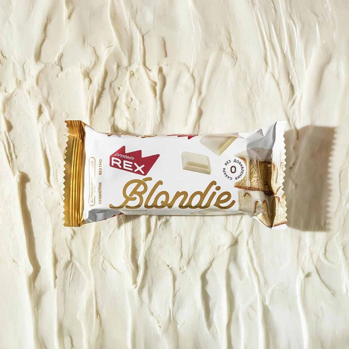 Пирожное протеиновое Proteinrex Blondie классическое 50гр м/у
