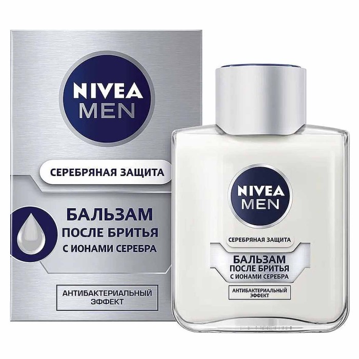 Бальзам после бритья Nivea Men Серебряная защита 100мл к/у