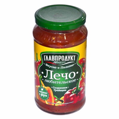 Лечо Глапродукт 450гр ст/б