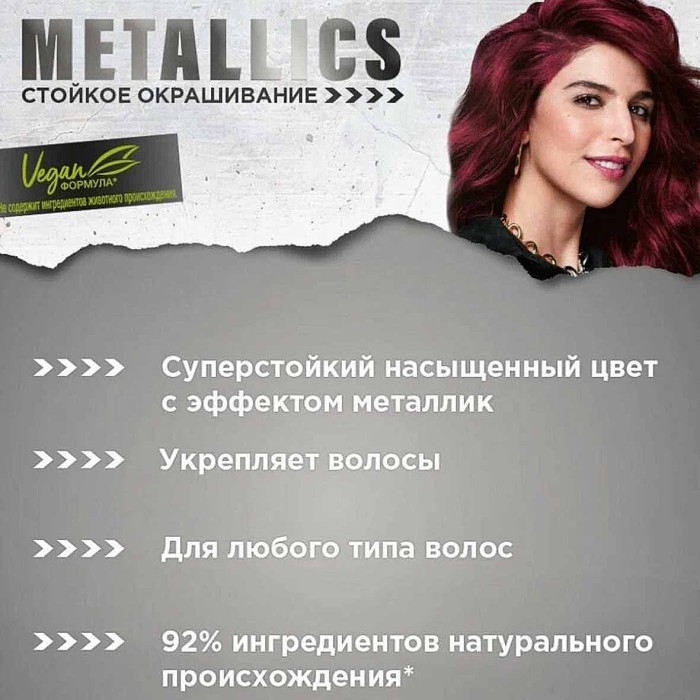 Краска для волос Got2b M68 Темный рубин 142,5мл к/у