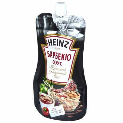 Соус Heinz Томатный барбекю 230гр д/п