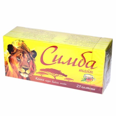 Чай Simba черный 25*1,8гр к/у