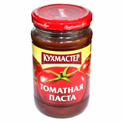 Паста томатная Кухмастер 370гр ст/б