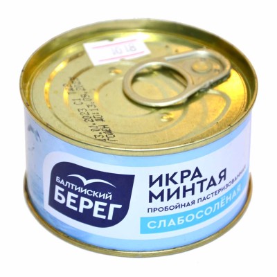 Икра минтая Балтийский берег с/с 130гр ж/б