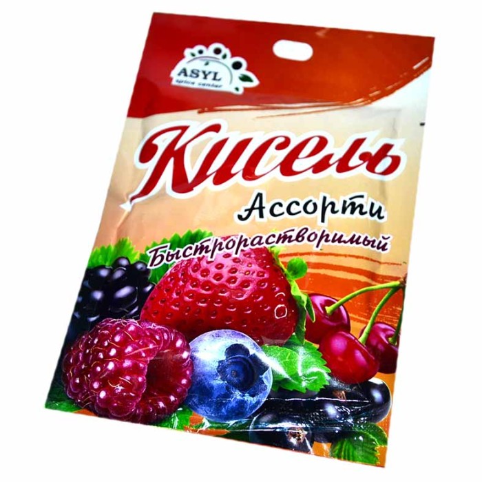 Кисель Asyl ассорти 90гр м/у