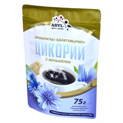 Цикорий Asyl с женьшенем 75гр д/п