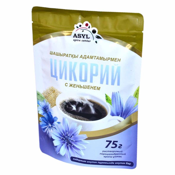Цикорий Asyl с женьшенем 75гр д/п