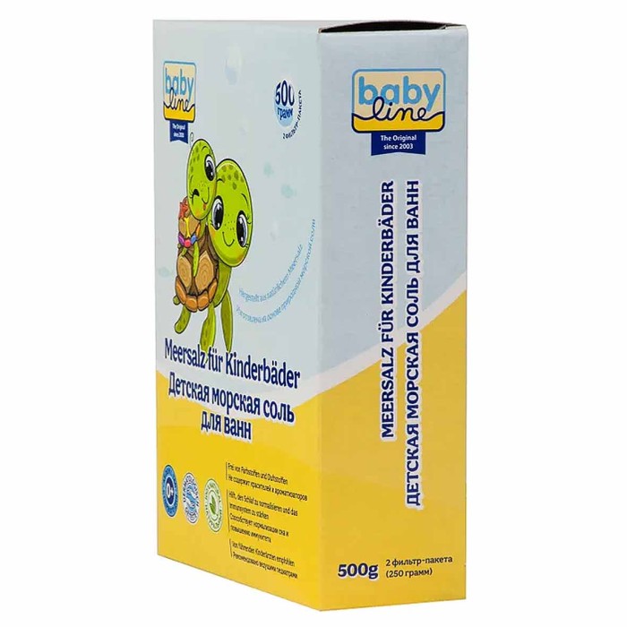 Соль для ванн Baby Line Морская детская 500гр к/у
