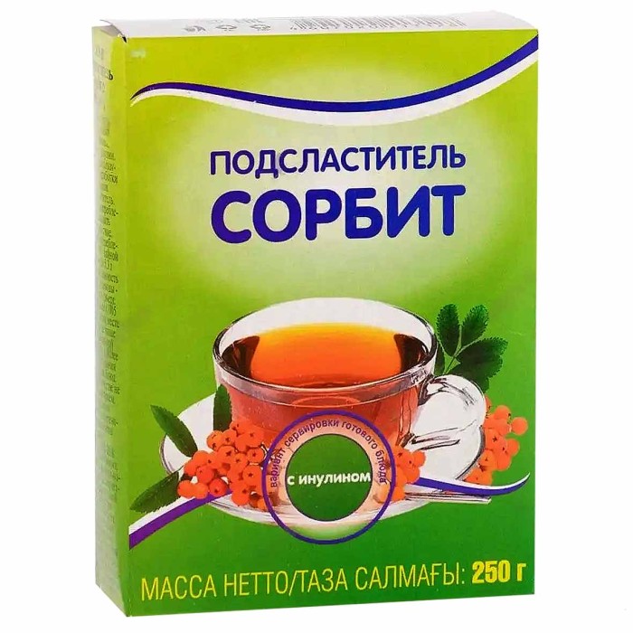 Подсластитель Сорбит с инулином 250гр к/у
