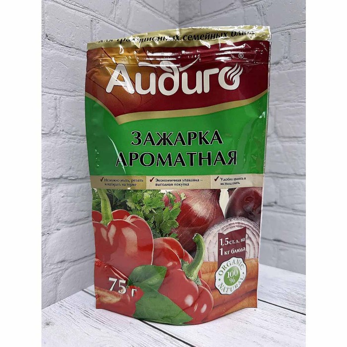 Приправа Айдиго Зажарка ароматная 75гр д/п