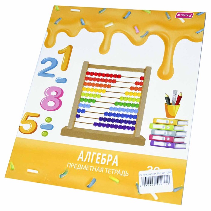 Тетрадь Yalong предметная 36л арт7036Е-195АТ №96