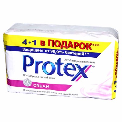 Мыло Protex Cream 5*70гр м/у