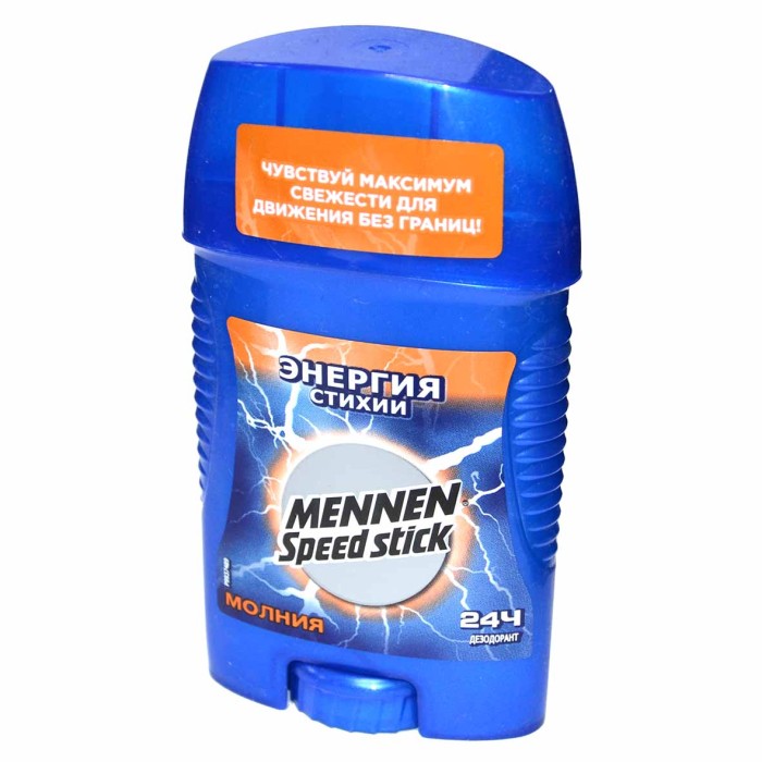 Дезодорант Mennen Speed Stick Энергия стихии молния 50гр пэт