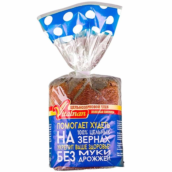 Хлеб ПХБК полезная пшеница бездрожжевой 0,300кг м/у