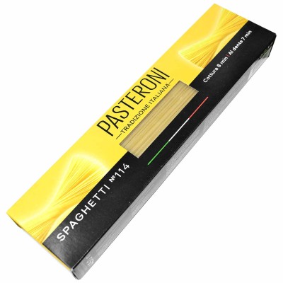 Макароны Pasteroni Spaghetti №114 450гр к/у