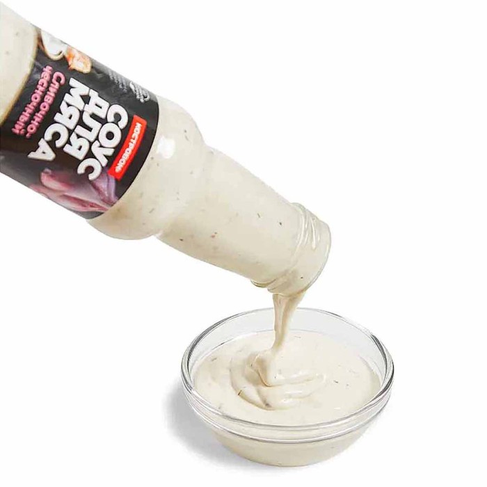 Соус Костровок Сливочно-чесночный 250мл пэт