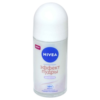 Дезодорант Nivea Эффект пудры Sensitive 50мл пэт