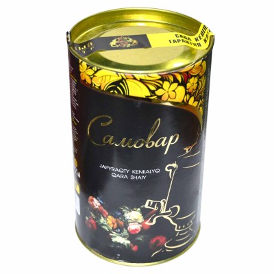 Чай Самовар черный мелколист 200гр ж/б