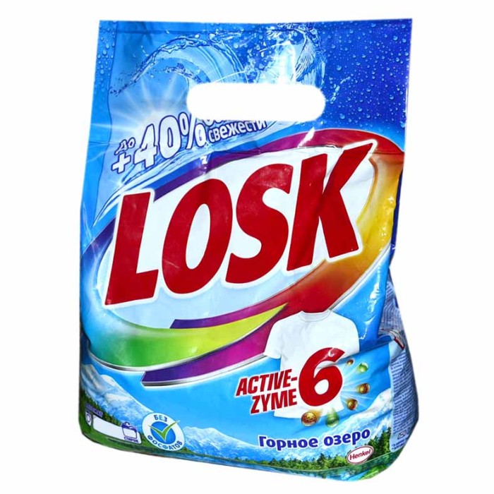 Порошок для стирки Losk Горное озеро авто 2,7кг м/у