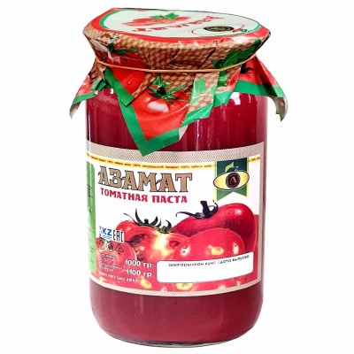 Паста томатная Азамат 1000гр ст/б