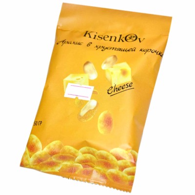 Арахис Kisenkov в хруст корочке со вкусом сыра 50гр м/у
