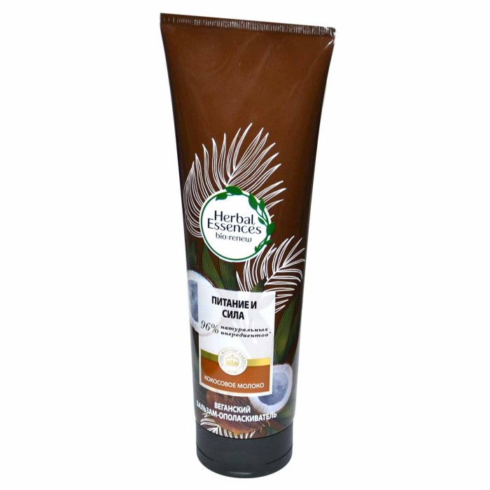 Бальзам-ополаскиватель для волос Herbal Essences Кокосовое молоко 275мл пэт