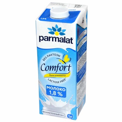 Молоко Parmalat Comfort безлактозное 1,8% 1л т/п