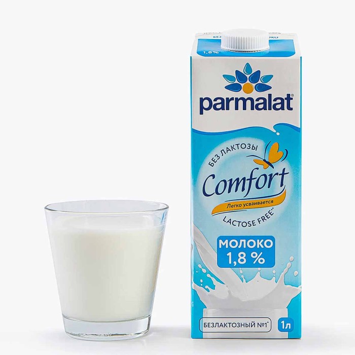 Молоко Parmalat Comfort безлактозное 1,8% 1л т/п