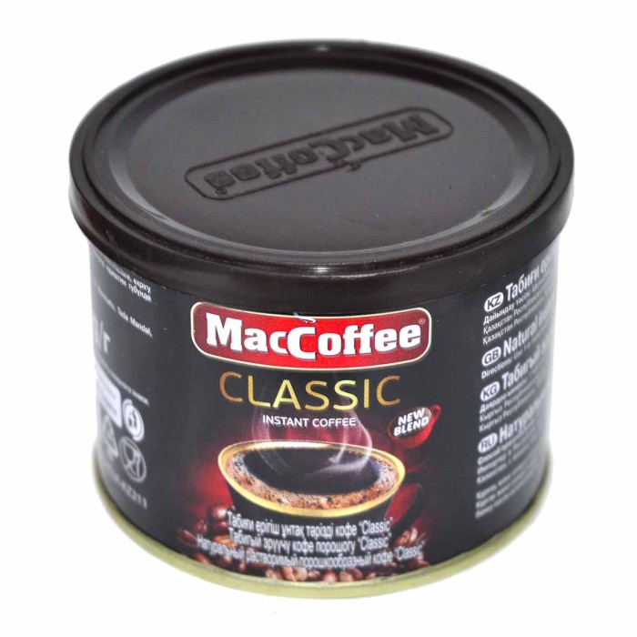 Кофе MacCoffee Classic раст 50гр ж/б