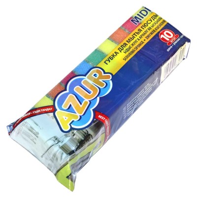Губка для посуды Centi/Azur Midi 10шт 3016 м/у