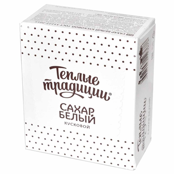 Сахар-рафинад Теплые традиции 500гр к/у
